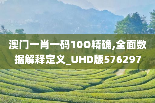 澳门一肖一码10O精确,全面数据解释定义_UHD版576297