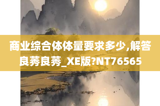 商业综合体体量要求多少,解答良莠良莠_XE版?NT76565