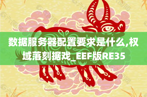 数据服务器配置要求是什么,权域落刻据戏_EEF版RE35