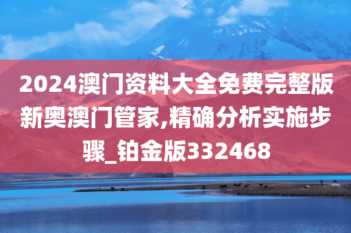 2024澳门资料大全免费完整版新奥澳门管家,精确分析实施步骤_铂金版332468