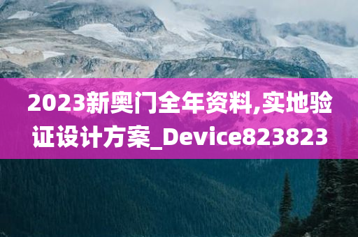 2023新奥门全年资料,实地验证设计方案_Device823823